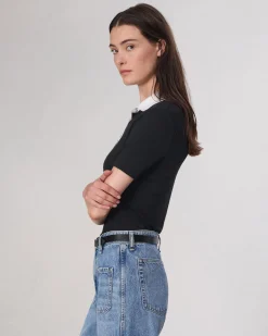 Discount The Knit Button Top Women Shirts & Tops