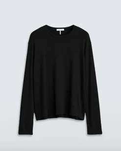 Discount The Knit Long Sleeve Tee Women T-Shirts