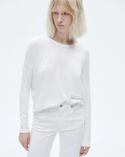 Sale The Knit Long Sleeve Tee Women T-Shirts