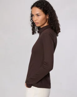 Sale The Knit Rib Polo Shirt Women Shirts & Tops