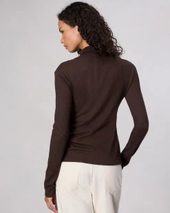 Sale The Knit Rib Polo Shirt Women Shirts & Tops