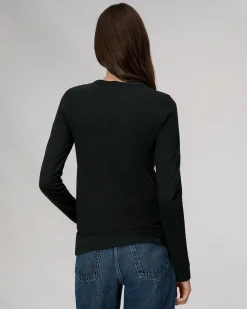 Best Sale The Slub Long Sleeve Women T-Shirts