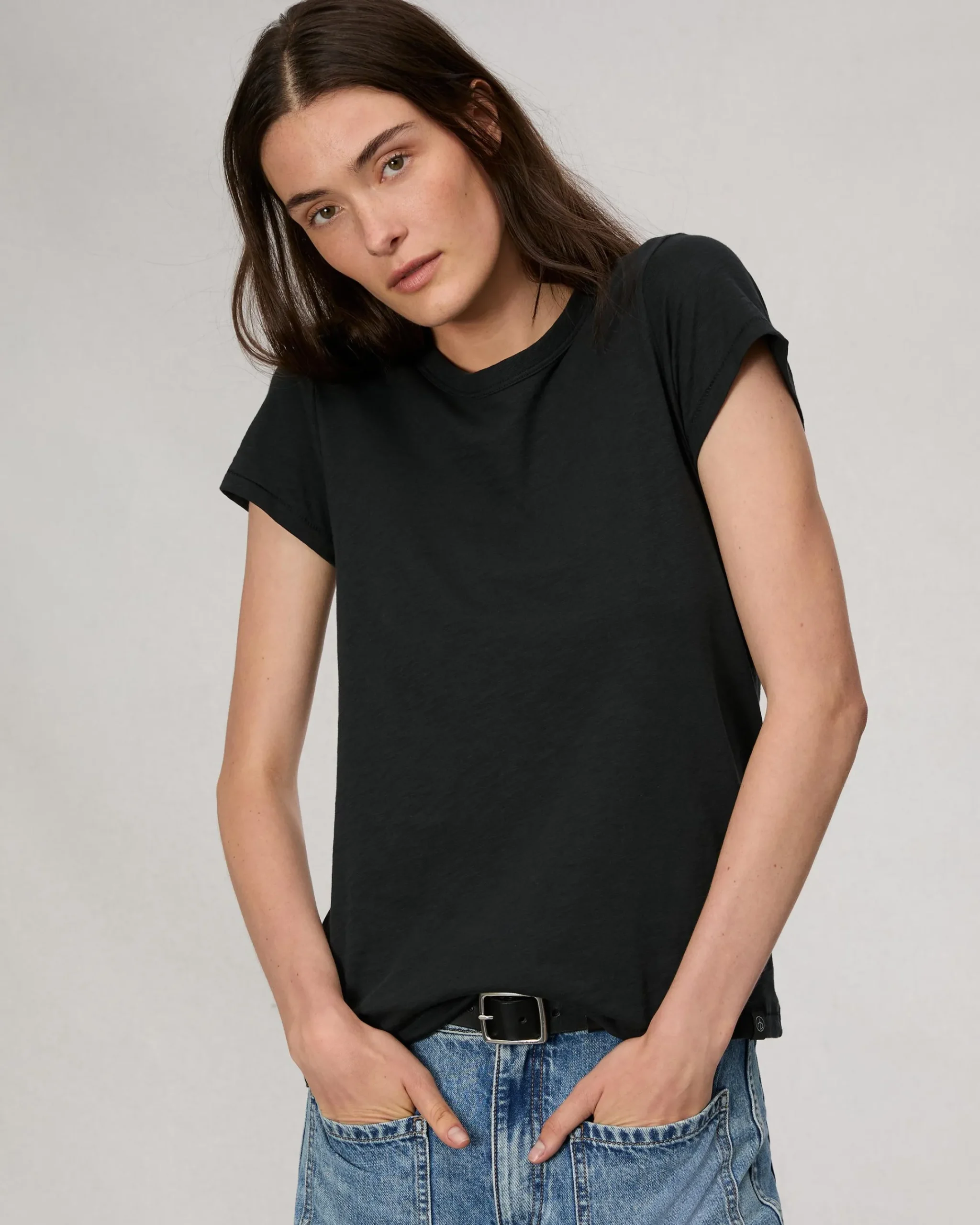 Hot The Slub Tee Women T-Shirts