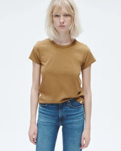 Fashion The Slub Tee Women T-Shirts
