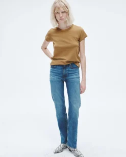 Fashion The Slub Tee Women T-Shirts