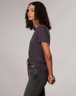 Flash Sale The Slub V-Neck Tee Women T-Shirts