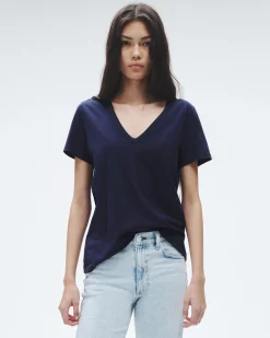 Best The Slub V-Neck Tee Women T-Shirts