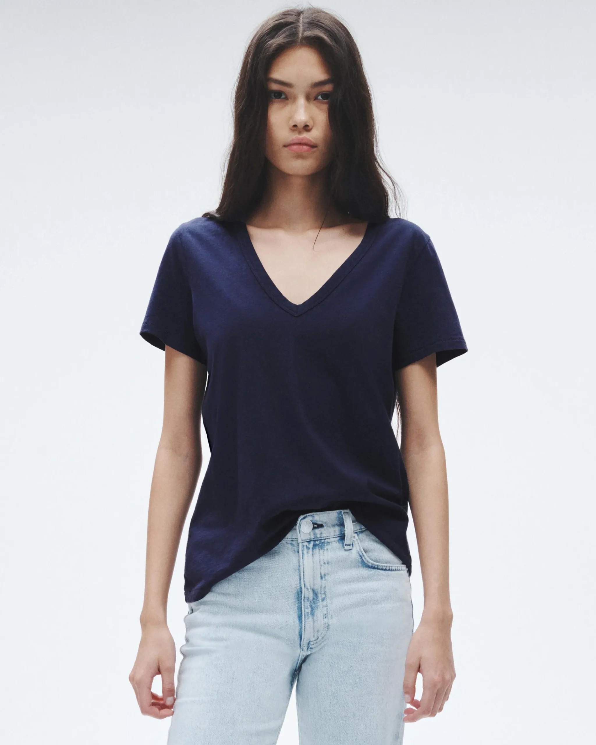 Best The Slub V-Neck Tee Women T-Shirts
