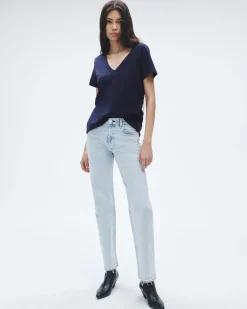 Best The Slub V-Neck Tee Women T-Shirts