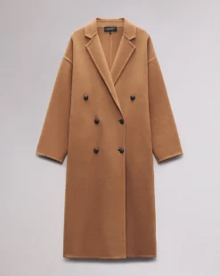 Best Sale Thea Wool-Blend Coat Women Jackets & Coats