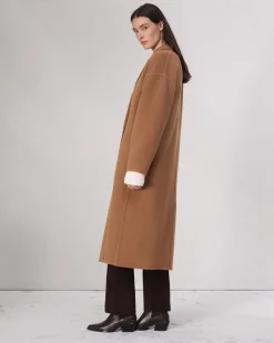 Best Sale Thea Wool-Blend Coat Women Jackets & Coats