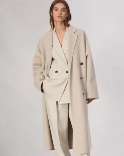Online Thea Wool-Blend Coat Women Jackets & Coats