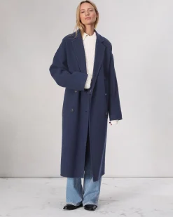 Cheap Thea Wool-Blend Coat Women Jackets & Coats