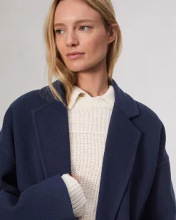 Cheap Thea Wool-Blend Coat Women Jackets & Coats
