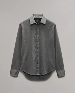 Sale Tomlin Stretch-Cotton Dobby Shirt Shirts