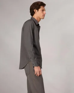 Sale Tomlin Stretch-Cotton Dobby Shirt Shirts