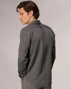 Sale Tomlin Stretch-Cotton Dobby Shirt Shirts