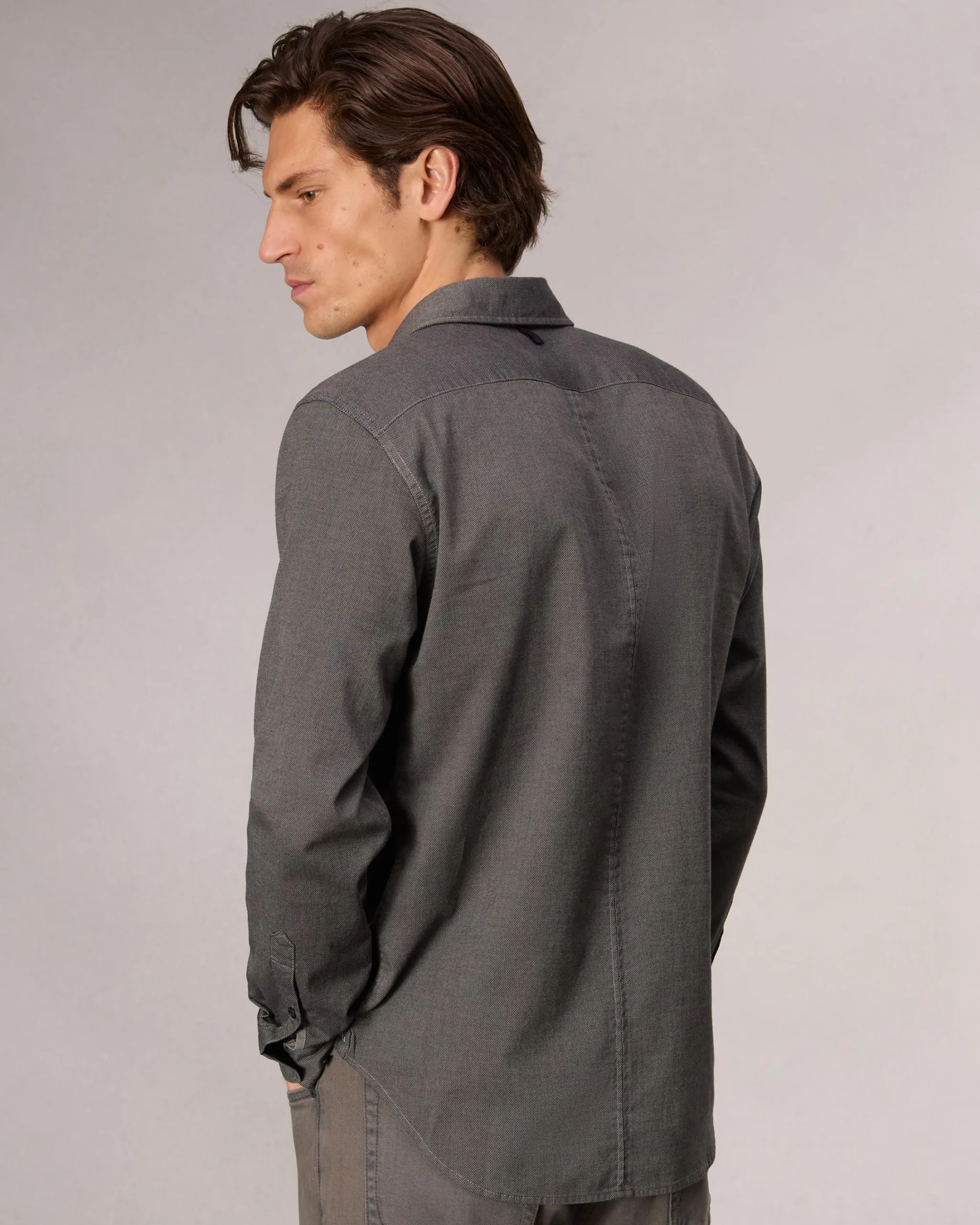 Sale Tomlin Stretch-Cotton Dobby Shirt Shirts