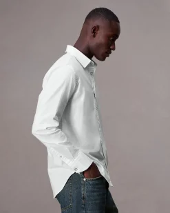 Shop Tomlin Stretch-Cotton Dobby Shirt Shirts