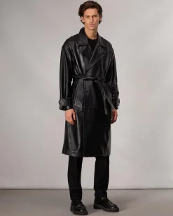 Best Tyler Leather Trench Coat Jackets & Coats