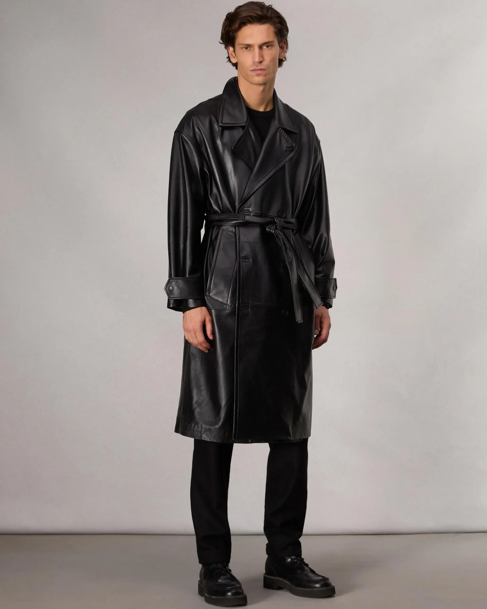 Best Tyler Leather Trench Coat Jackets & Coats