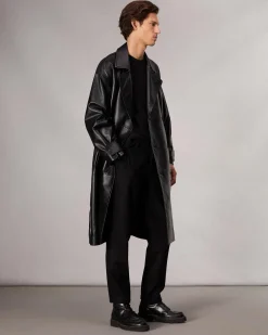 Best Tyler Leather Trench Coat Jackets & Coats