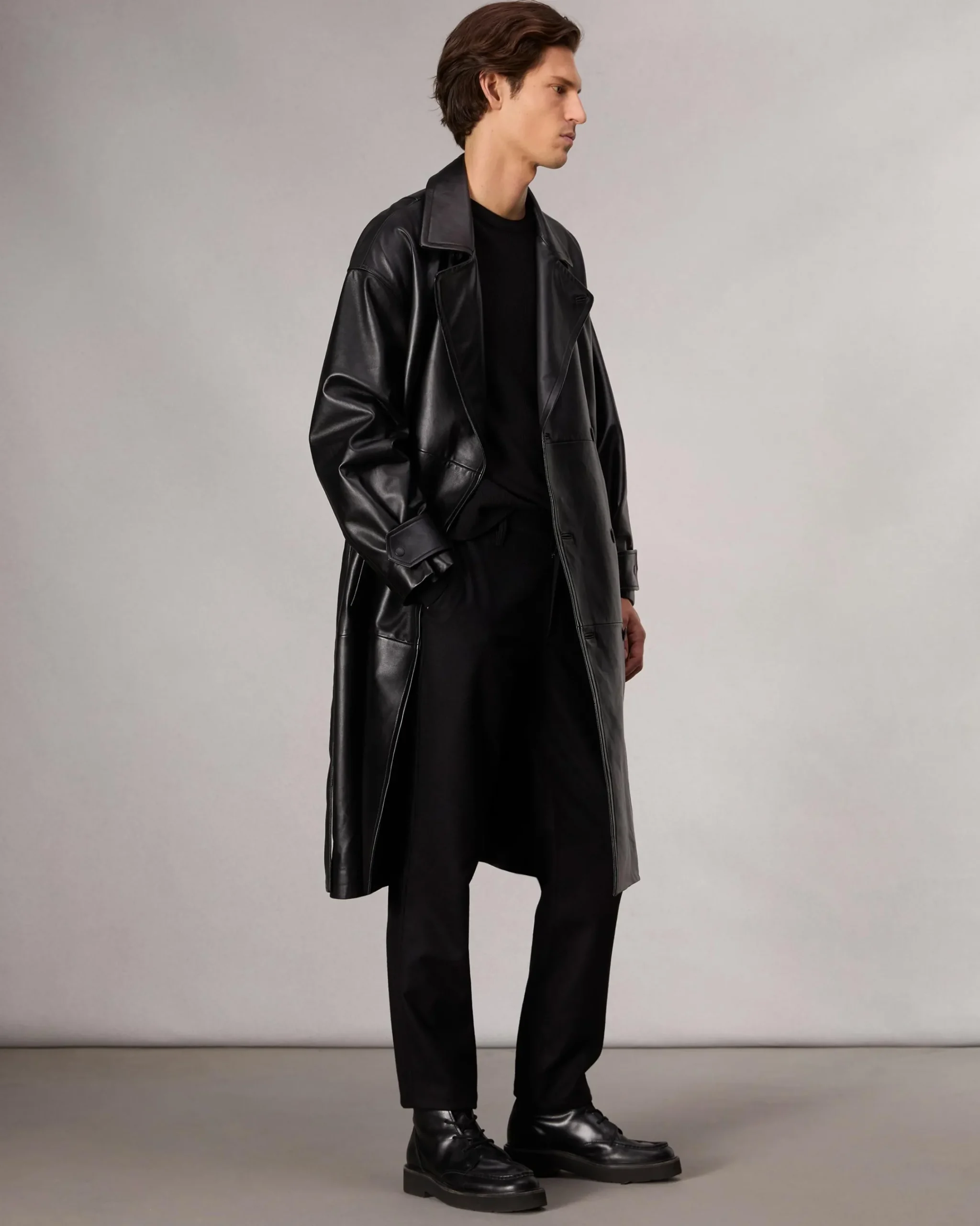 Best Tyler Leather Trench Coat Jackets & Coats