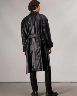 Best Tyler Leather Trench Coat Jackets & Coats