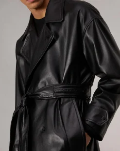 Best Tyler Leather Trench Coat Jackets & Coats