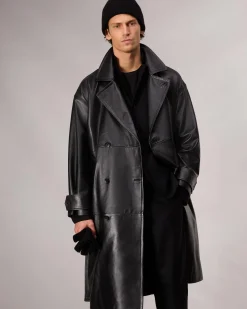 Best Tyler Leather Trench Coat Jackets & Coats