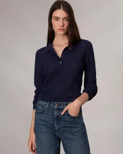 Discount Viola Polo Sweater Women Sweaters & Sweatshirts