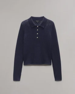 Discount Viola Polo Sweater Women Sweaters & Sweatshirts