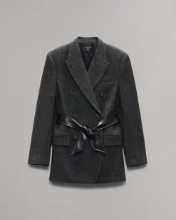 Flash Sale Virginia Plaid Blazer Women Blazers & Vests