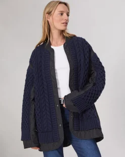 Outlet Winnie Mixed-Media Jacket Women Jackets & Coats