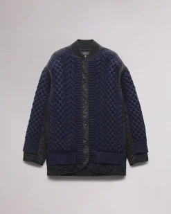 Outlet Winnie Mixed-Media Jacket Women Jackets & Coats