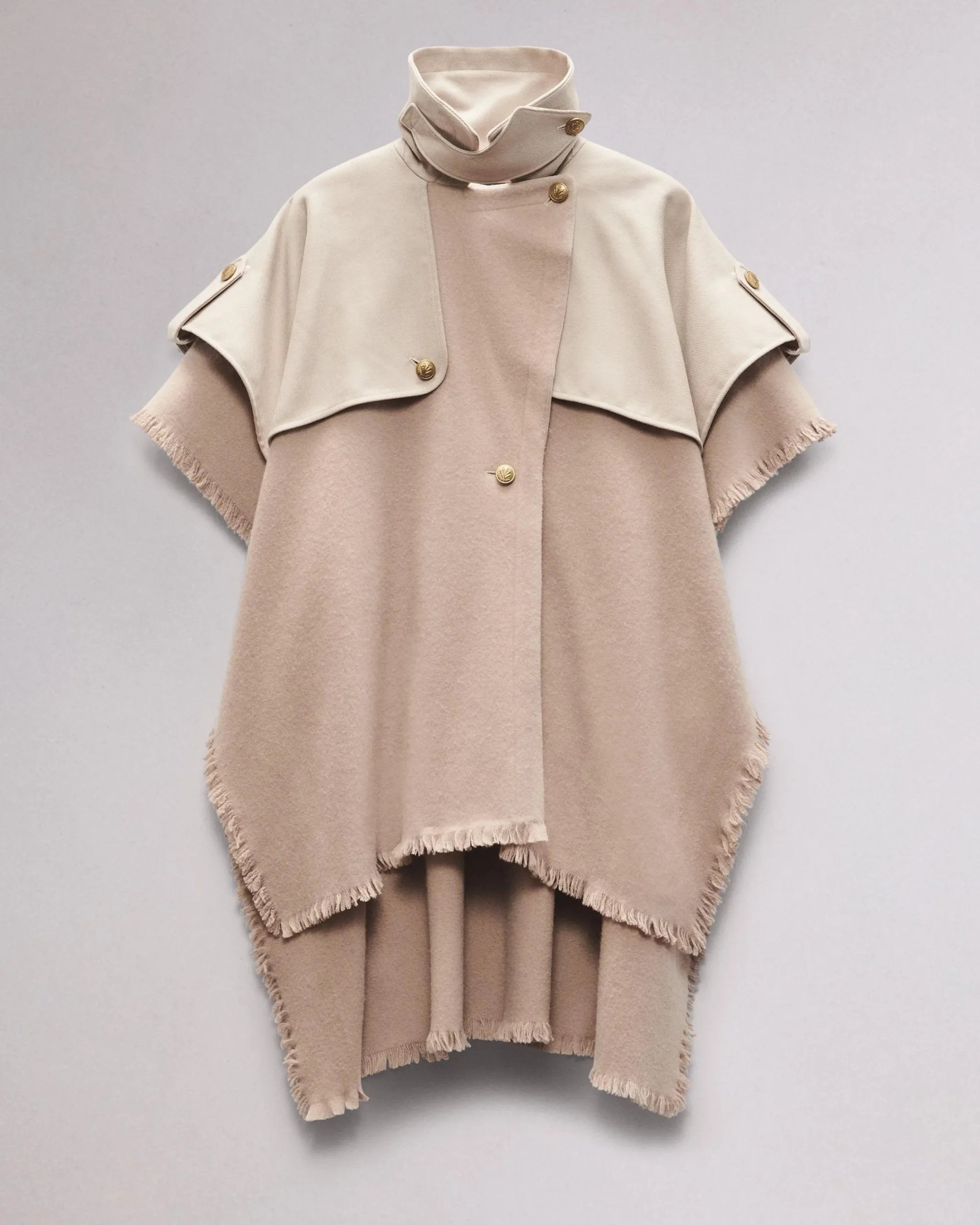 Cheap Wool Trench Poncho Women Scarves & Ponchos