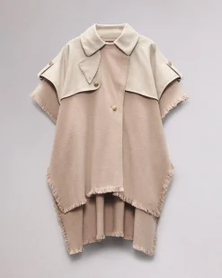 Cheap Wool Trench Poncho Women Scarves & Ponchos