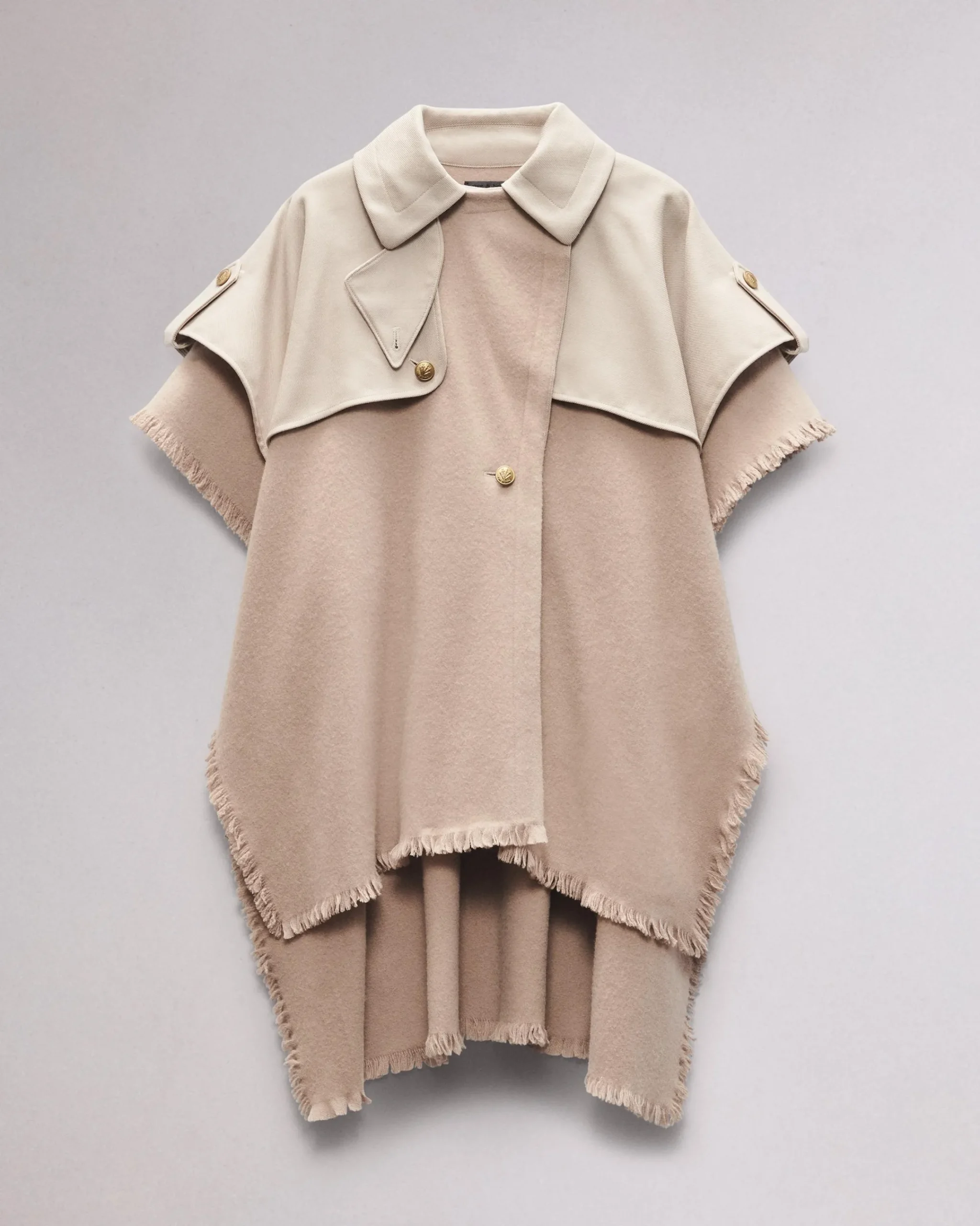 Cheap Wool Trench Poncho Women Scarves & Ponchos